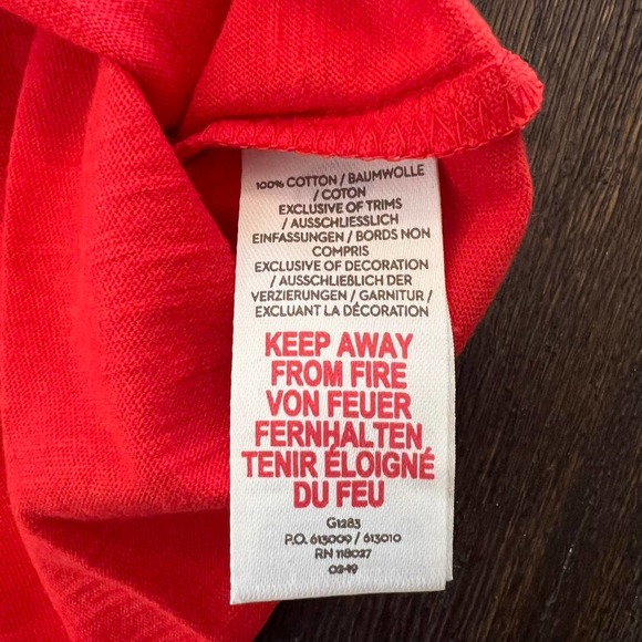 Mini Boden Red Flutter Heart Applique Tank Top size 9-10 years New without tags - Picture 7 of 7